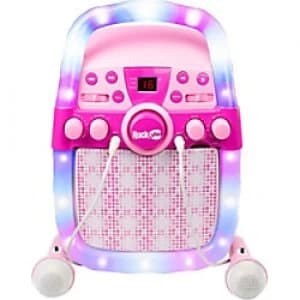 PDT RockJam CD and BT Karaoke Mac Pink