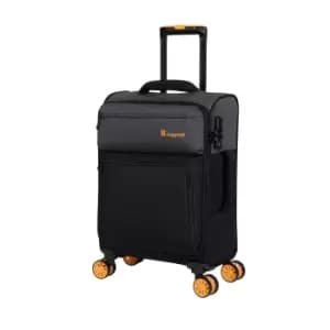 IT Luggage Duo Tone Medium Pewter/Black Suitcase