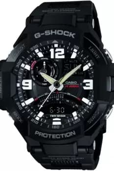 Mens Casio G-Shock Premium Sky Cockpit Alarm Chronograph Watch GA-1000FC-1AER