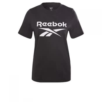 Reebok Identity Logo T-Shirt Womens - Black