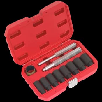 Sealey SX272 10 Piece Locking Wheel Nut Removal Set