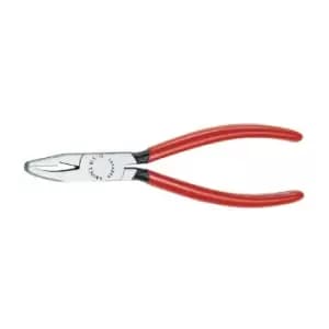 Pince a gruger le verre L. 160 mm largeur de mors 95mm tete polie revet. en pl