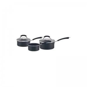 Prestige Super Tough, Easy Clean Induction 3 Piece Saucepan Set