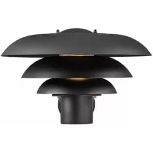 Nordlux Kurnos 35cm Outdoor Wall Lantern Black, E27, IP54