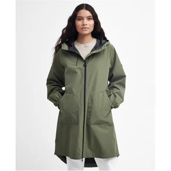 Barbour International Davies Waterproof Jacket - Green 10
