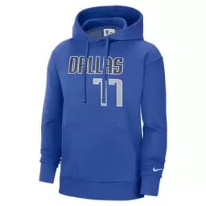 Nike Mens Nike NBA Fleece Pullover Hoodie - Blue