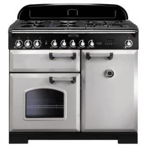Rangemaster 100630 CDL100DFFRP-C Classic Deluxe 100cm Dual Fuel Range Cooker Royal P-C