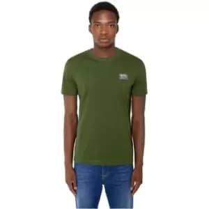 Diesel Patch Logo T-Shirt Mens - Green
