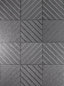 Arthouse Hotel Tile Gunmetal Grey Wallpaper