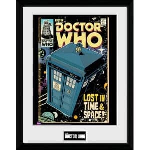 Doctor Who Tarids Comic Framed Collector Print
