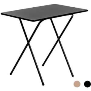 Wooden Folding Desk - Black - Harbour Housewares