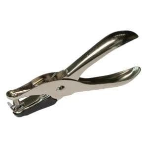 5 Star 6mm Single Hole Punch Chrome
