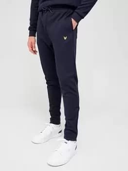 Lyle & Scott Fitness Fly Fleece Trackies - Navy, Size 2XL, Men