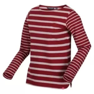 Regatta Farida Long Sleeve Top - Cabernt/LilC