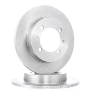 RIDEX Brake disc Solid 82B0023 Brake rotor,Brake discs VOLVO,MITSUBISHI,PROTON,V40 Kombi (645),S40 I (644),Space Star (DG_A),CARISMA (DA_)