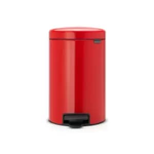 Brabantia 12L NewIcon Pedal Bin - Red