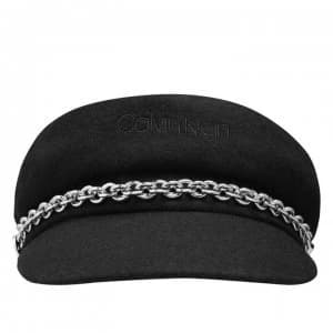 Calvin Klein Baker Cap - BLACK BAX