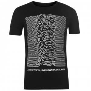 Official Joy Division T Shirt Mens - Unknown Pleasur