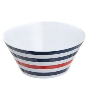 Robert Dyas Nautical Stripe Salad Bowl