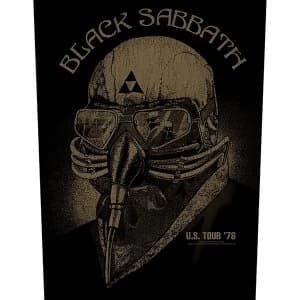 Black Sabbath - US Tour 1978 Back Patch