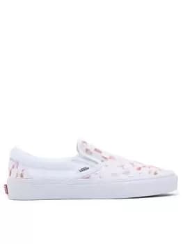 Vans Classic Slip-On - White, Size 3, Women