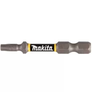 Makita Impact Premier Double Torsion Torx Screwdriver Bits T20 50mm Pack of 2