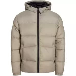 Jack and Jones Hooded Knight Jacket Mens - Beige
