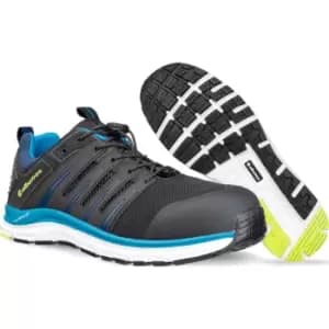 Breeze Impulse Low Trainers Safety Black/Blue Size 40