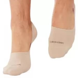 Calvin Klein 2-Pack Luca Invisible Socks - Skin M/L