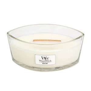Woodwick White Teak Ellipse Candle 453.6g