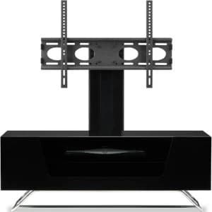 Alphason Chromium 2 1000 + Bracket TV Stand - Black