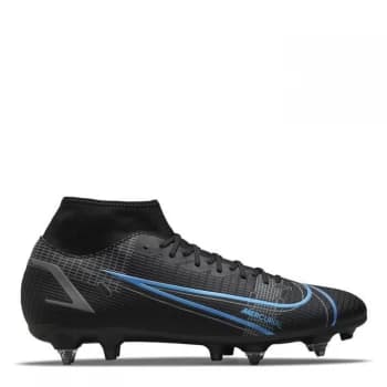 Nike Mercurial Superfly Academy DF SG Football Boots - Black/UnivBlue