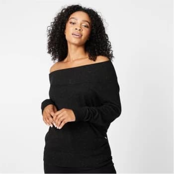 Biba BIBA Angelina Bardot Knitted Jumper - Black