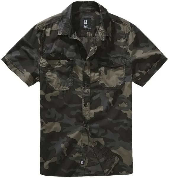 Brandit Roadstar Short-sleeved Shirt dark camo