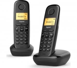Gigaset A170 Cordless Phone - Twin Handsets