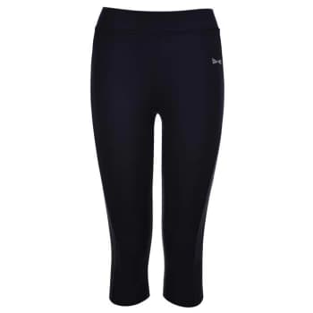 USA Pro Poly Capri Tights Ladies - Black