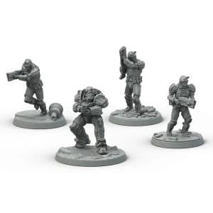 Fallout: Wasteland Warfare- Brotherhood of Steel: Frontline Knights Board Game