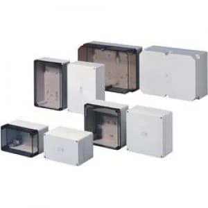 Build in casing 110 x 110 x 90 Polycarbonate PC Light grey RAL 7035