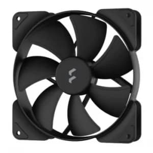 Fractal Design Aspect 14 14cm Case Fan, Rifle Bearing, Supports Chaining, Aerodynamic Stator Struts, 1000 RPM, Black