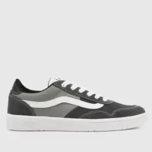 Vans cruze too comfycush trainers in Black & grey