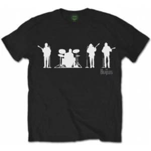 The Beatles Saville Row Line Up (White Silhouettes): Large