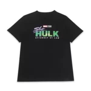 Marvel She Hulk Logo Unisex T-Shirt - Black - 3XL - Black