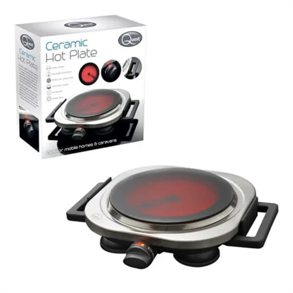 Quest Single Ceramic Infrared Hot Plate 36249