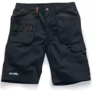 Scruffs Trade Flex Holster Shorts Black 40"