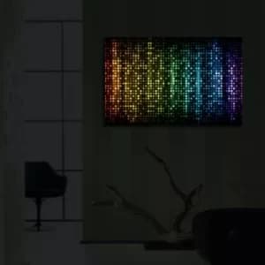 4570?ACT-37 Multicolor Decorative LED Lighted Canvas Painting
