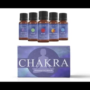 Mystic Moments Chakra Essential Oils Blend Gift Pack