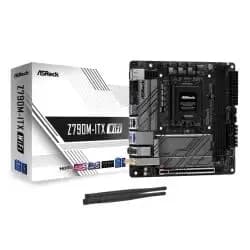 Asrock Z790M-ITX WIFI, Intel Z790, 1700, Mini ITX, 2 DDR5, HDMI, DP, eDP, WiFi 6E, 2.5G & GB LAN, P