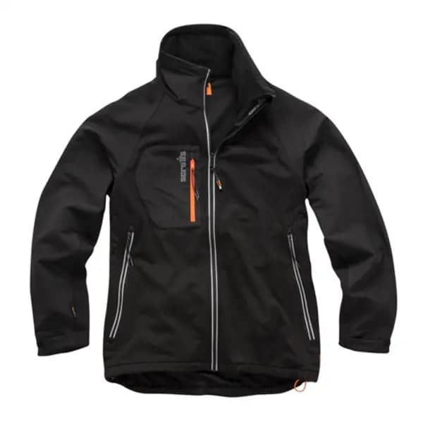Scruffs Trade Flex Softshell Jacket Black - XXL