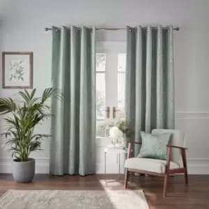 Ashley Wilde Wilstone Blackout Curtains, 117 x 183cm, Spa