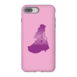 Nintendo Super Mario Peach Silhouette Phone Case - iPhone 8 Plus - Tough Case - Gloss
